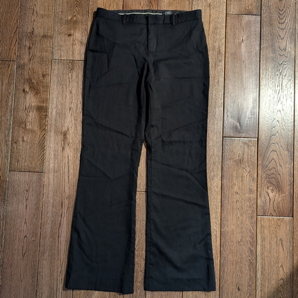 Club Monaco Lightweight Wool Straight Leg Trousers Pants - Picture 3 of 8
